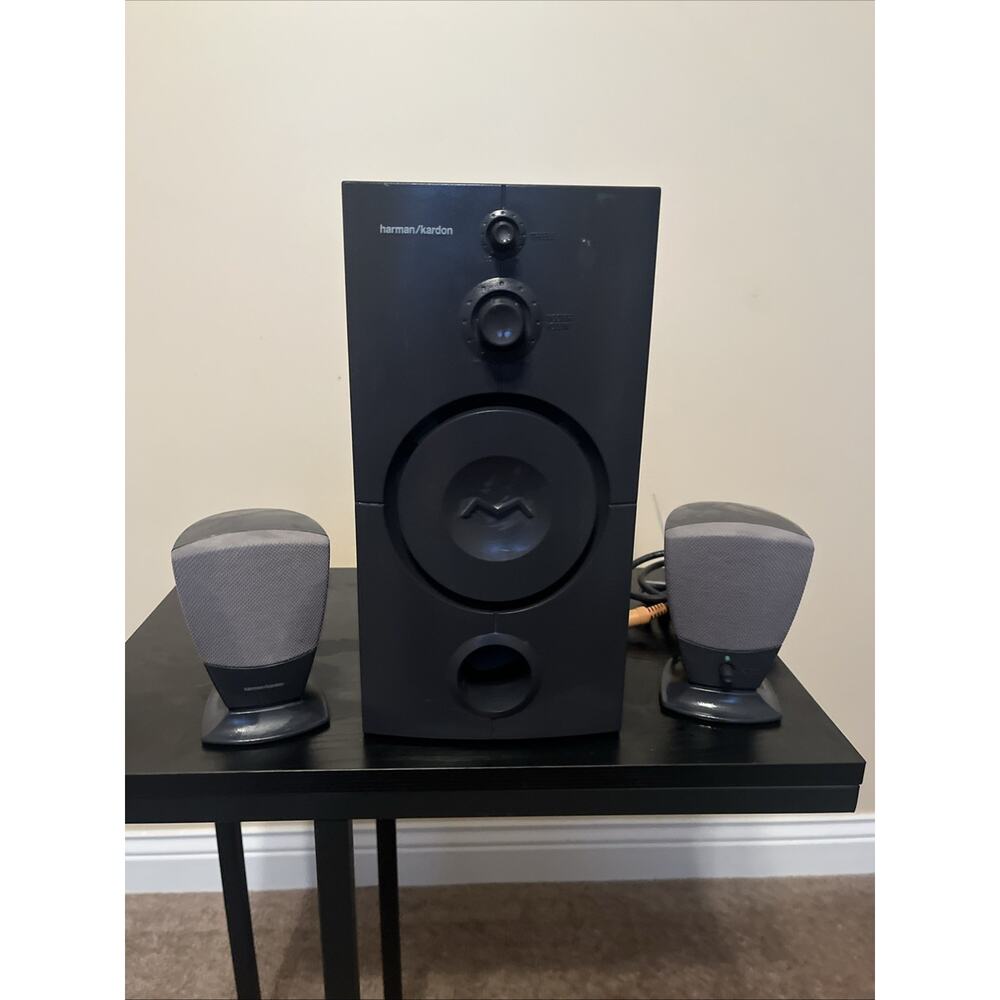 HARMON/KARDON HK395 3-Piece Stereo System with Subwoofer & 2 Computer Speakers